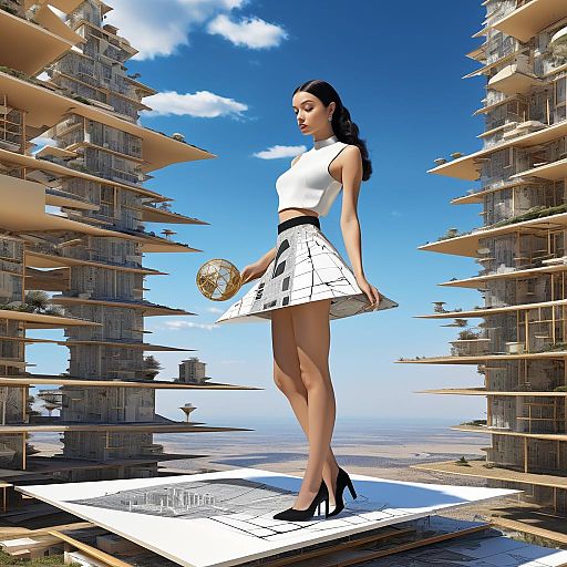 Surreal Sci-Fi Utopia Art Blend Surreal Sci-Fi Utopia Art Blend