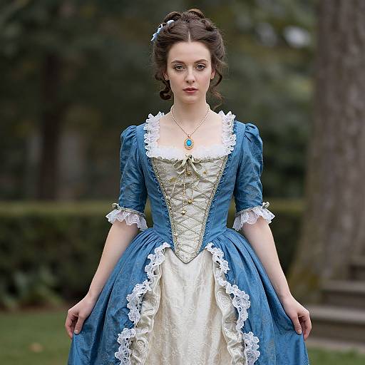 Marie Antoinette Inspired Dress Costume