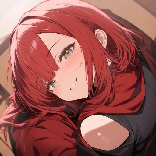 Kurosawa Ruby Smiling with Green Eyes