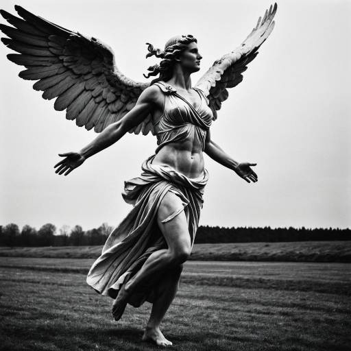 Victorious Nike of Samothrace Portrait