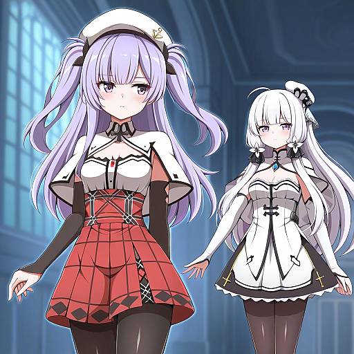 Illustration of Ajax (azur lane), azur lane in the style of Shabana may