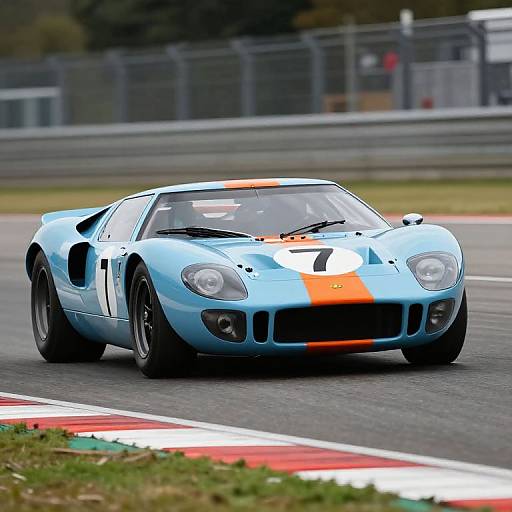 Classic 1969 Ford GT40 Racing Car