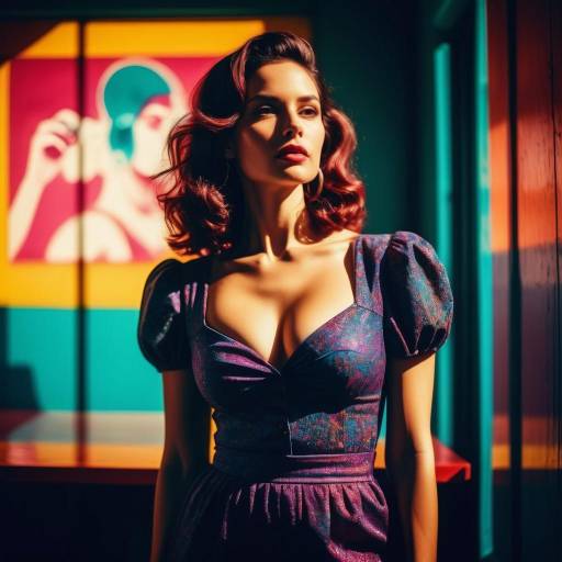 Cinematic Portrait of a Statuesque Woman