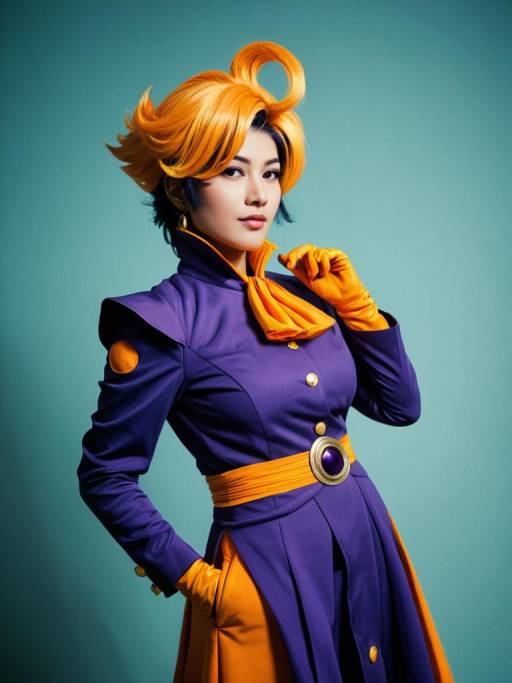 Realistic Narancia Ghirga Cosplay Photo