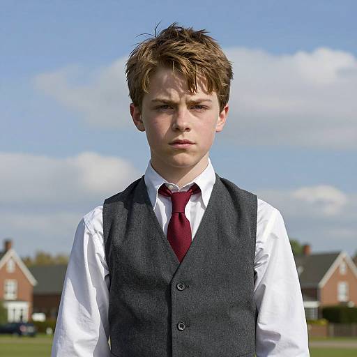 Charming Bridgerton-Inspired Boy's Outfit