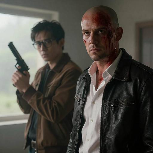 Dramatic Tension in a Foggy Room