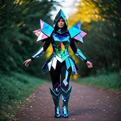 Iridescent Bismuth Cosplay Costume