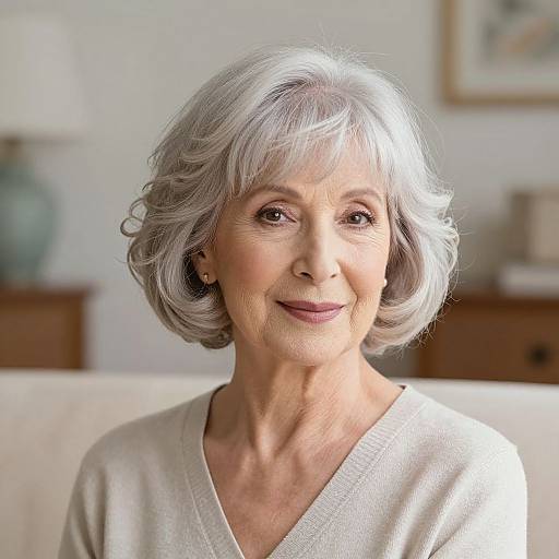 Elegant Vintage Bob for Older Women