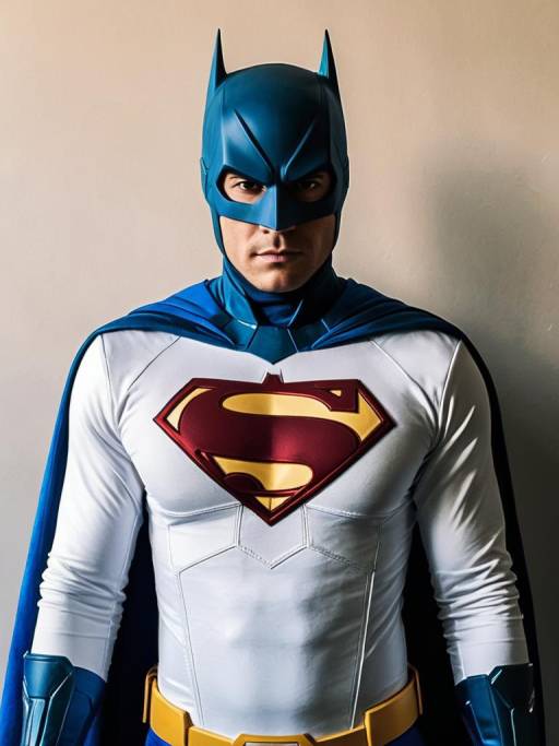 Man in Spoiler and Batman Hybrid Costume