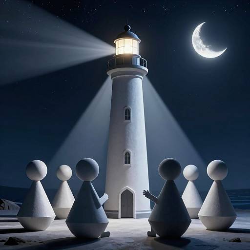 Sentient Geometric Shapes Debating Night