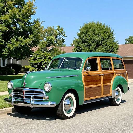 Vintage 1947 Ford Super Deluxe Wagon