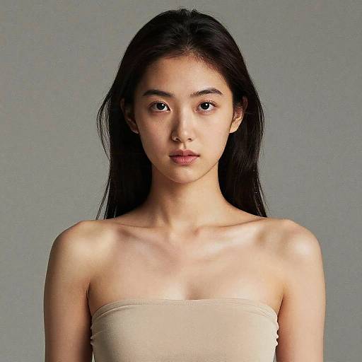 Photorealistic Glitching Solo Woman