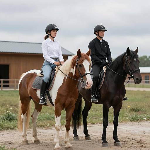 Equestrian Adventure: Riders and Horses