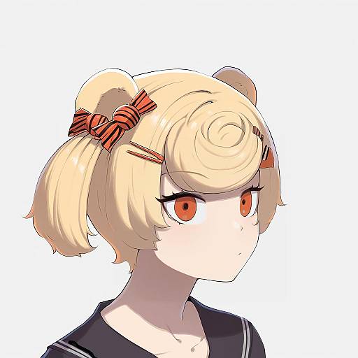 Illustration of Gummy (arknights), arknights in the style of Ah-lyong lee