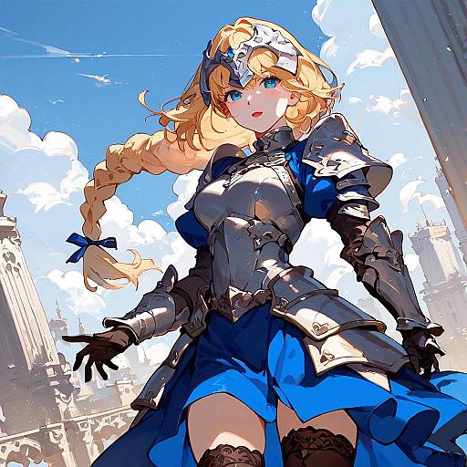 Jeanne d'Arc Anime Armor Portrait