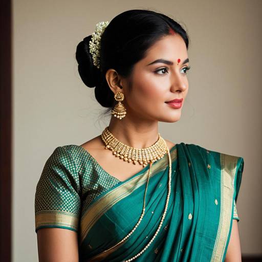 Elegant Traditional Saree Outfit Inspiration