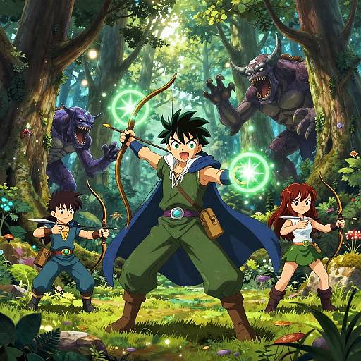 Enchanted Forest Protectors Guild Battle