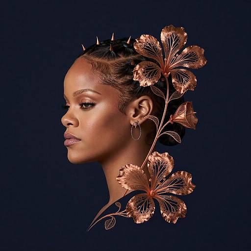Prickly Rihanna, Blooming Amaranth Portrait
