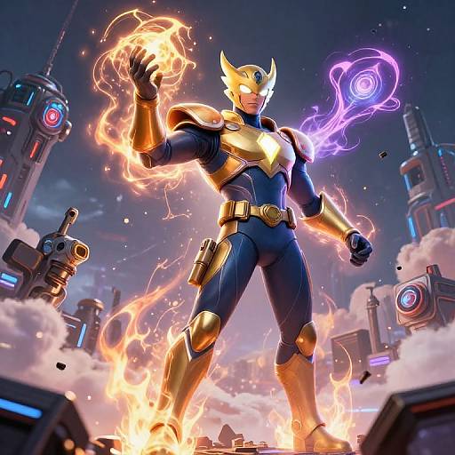 MCU-Inspired Elemental Superhero Generator