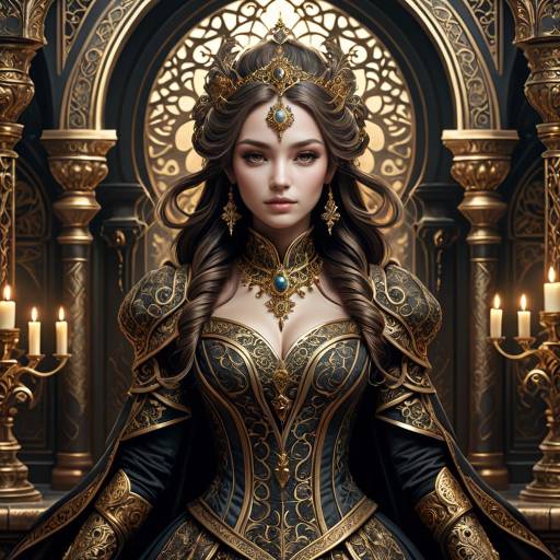 Ornate Gothic Fantasy Art Creation