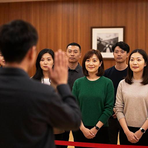 Engaging Discussion in Warm Ambiance