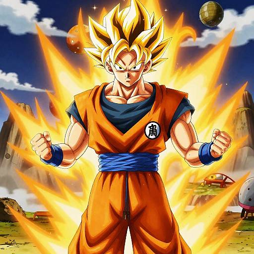 Original Dragon Ball Z Anime Hero