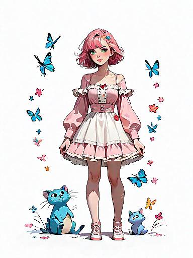 Casual Summer Style in Blush Pink Dress