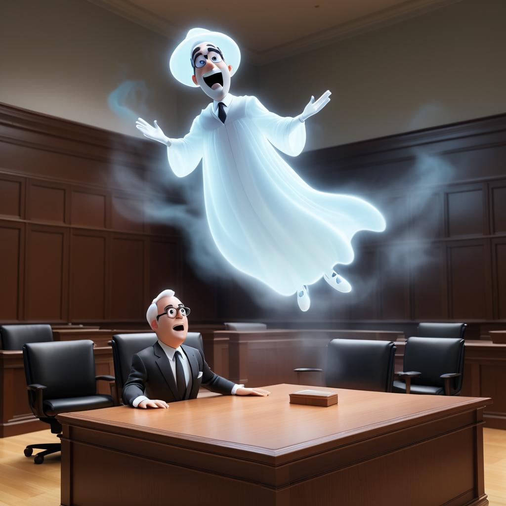 Humorous Pixar-Style Courtroom Adventure