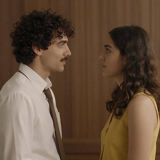 Warm Intimate Conversation Between Couple