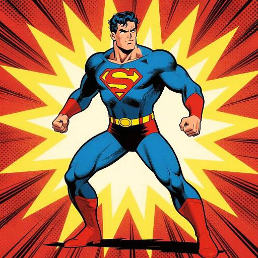 Classic Comic Book Superhero Aesthetic