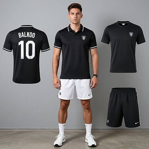 Man in Sportswear Standing by Wall