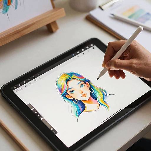 Transforming Sketch to Digital Art