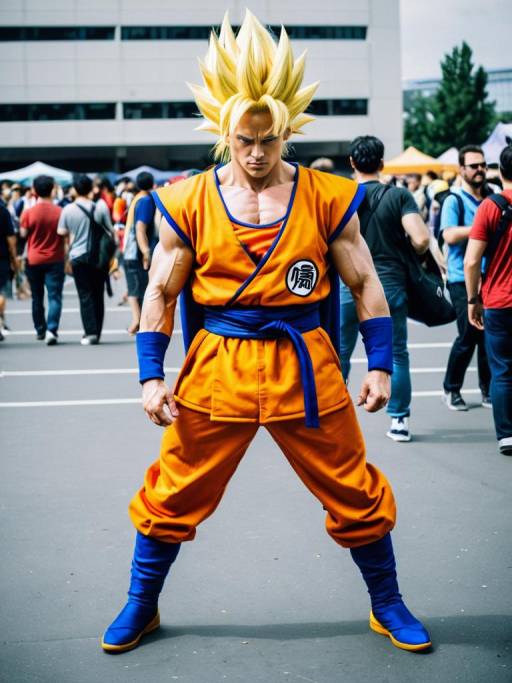 Super Saiyan Cosplay Festival Realism