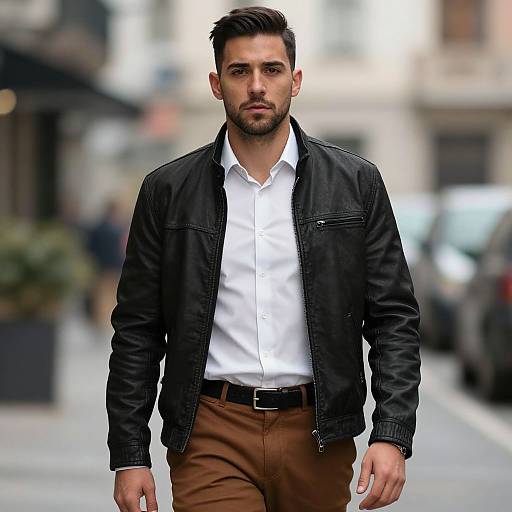 Realistic Semi-Formal Male Outfit