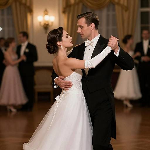 Elegant Ballroom Wedding First Dance