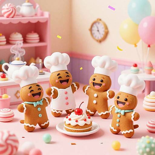 Whimsical Candy Kitchen Celebration