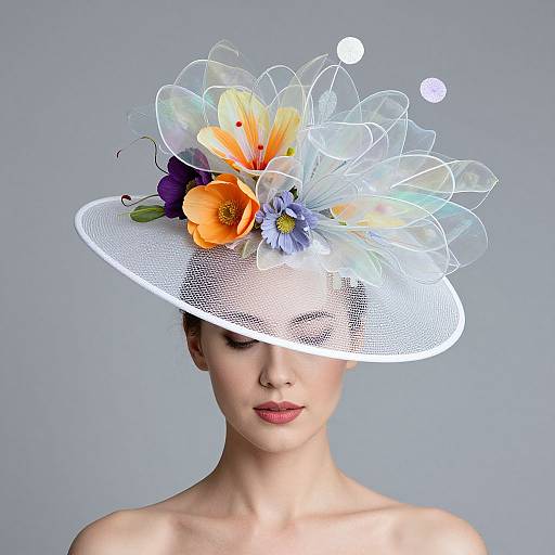Whimsical Kentucky Derby Floral Elegance