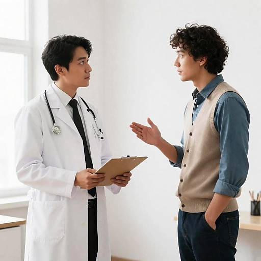 Doctor and Patient Interaction in Clinic