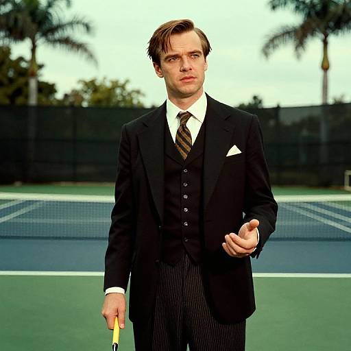 Weird Hypermaximalist Jay Gatsby Portrait