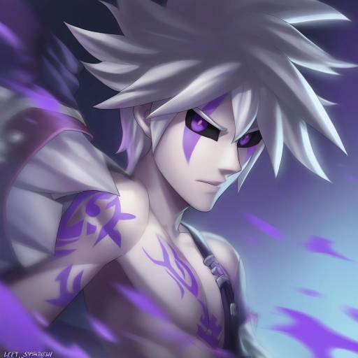 Illustration of Add (elsword), elsword in the style of Speh