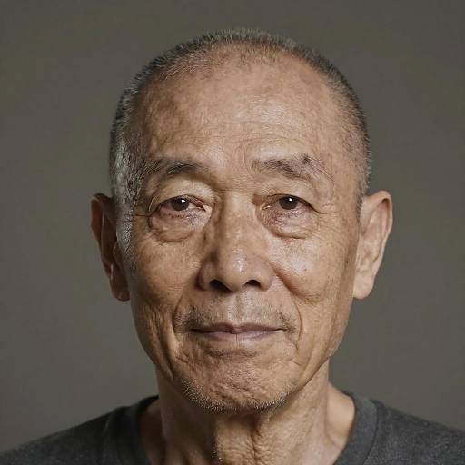 Photorealistic Old G2F Face Rendering