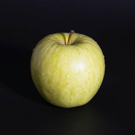 Glowing Realistic Apple Still Life