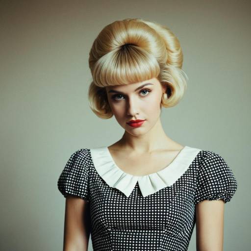 Retro Elegant Cosplay of Véronique Jędrusik