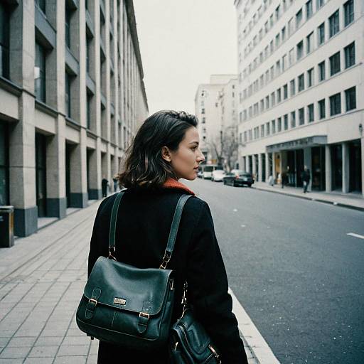 INFJ Woman on Urban Street