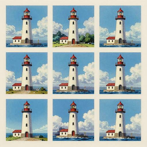 Storyboard Sketches of Beacon Lighthouse