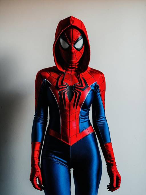 Woman in Scarlet Spider Costume