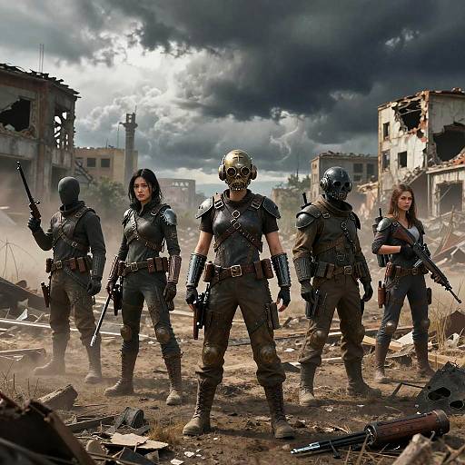 Ousters Rebel Faction in Wasteland