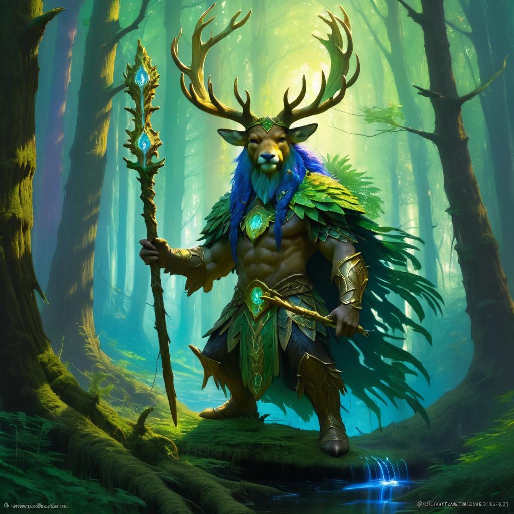 Mystical Forest Guardian Artwork Inspiration