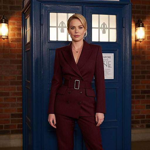 Confident Woman by Classic Police Box