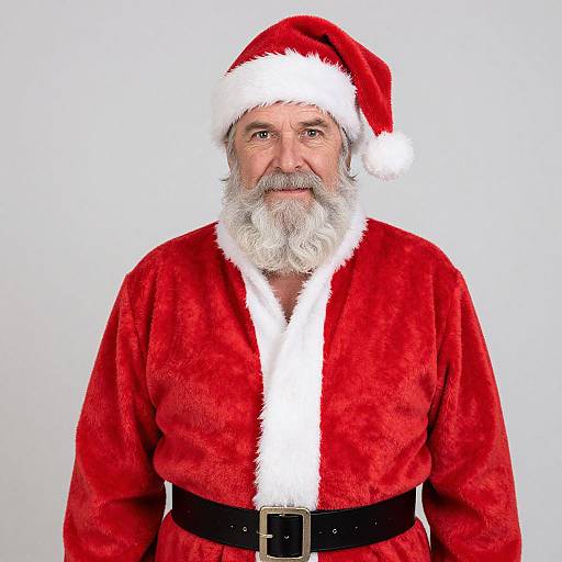 Realistic Santa Costume Portrait